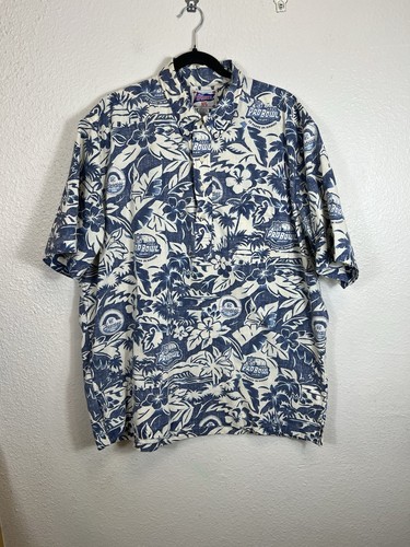 Reyn Spooner Shirt Mens XXL Short Sleeve Button Front NFL Pro Bowl Hawaii 2004
