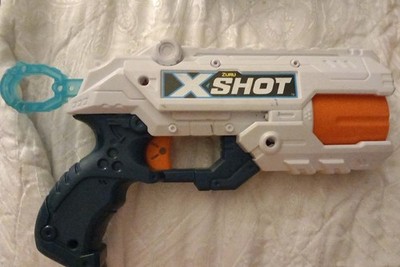 Zuru X-Shot Excel Reflex 6 Schaumstoff Dart Blaster Spielzeugpistole.  Keine Kugeln. Sun Faded .