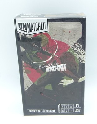 Unmatched Robin Hood vs. Bigfoot Kellerfund Kellergeruch Englisch/  NEU in Folie