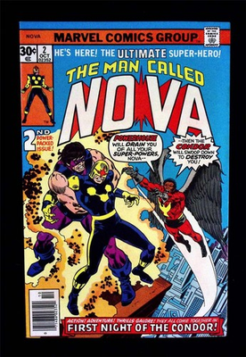 #ad Nova #2 Oct 1976 1st App Richard Ryder Nova 1st Appearance of Condor Powerhouse $14.99