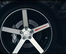 4x Felgen Sport Aufkleber Sticker Decal Tuning Auto Sticker Motorsport #58