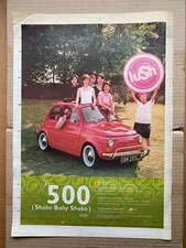 LUSH 500 (SHAKE BABY SHAKE) POSTER SIZED original music press advert from 1996 (