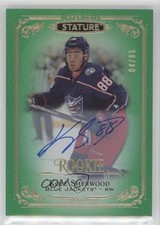 2019-20 Upper Deck Stature Rookies Green Auto 4/85 Kole Sherwood #134 Auto 1x1