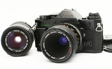 Canon AE-1 Program fotocamera reflex 35 mm con obiettivo FD 50 mm + 28-55...
