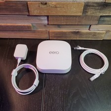 Eero Pro 6E S010001 Wireless Tri Band Gigabit Mesh Router Frontier powered