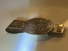 VTG Silver 1970’s MEXICO Alpaca Solid Mayan Calendar Men's Money Clip Holder 23g — photo 4