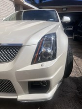 2009-2014 Cadillac Cts-v Headlight Oem New Lense Complete Headlight Drive Side 2009-2014 Cadillac Cts-v Headlight Oem New Lense Complete Headlight Drive Side