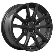 One 15 Inch Gloss Black Alloy Wheel Rim For Honda 4x100 V121 Replacement 4lug