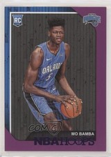 2018-19 Panini NBA Hoops Purple Mo Bamba #260 Rookie RC qc6