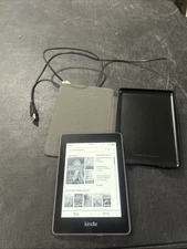 Kindle Paperwhite Reader, 10th Gen, Model PQ94WIF, Tested 8GB Bundle