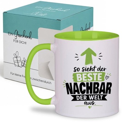 So sieht der beste Nachbar der Welt aus!   Tasse