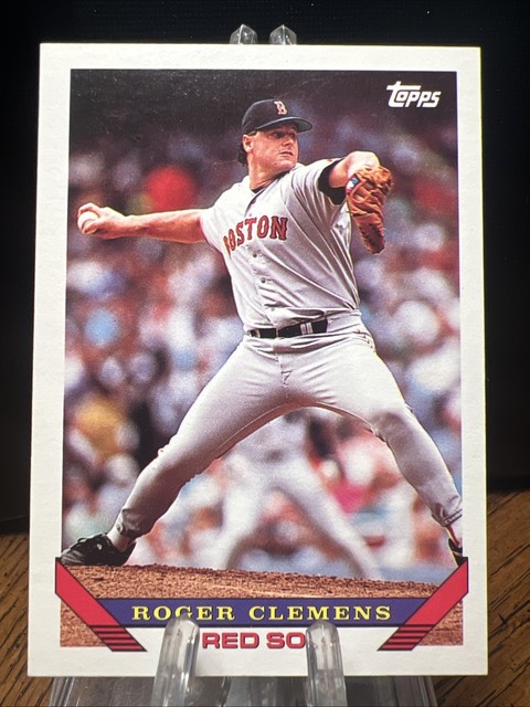 1993 Topps #4 Roger Clemens Boston Red Sox