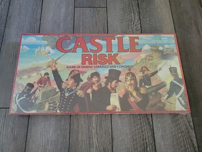 SEALED Castle Risk Board Game (1986) Parker Brothers New RARE Vintage Find 