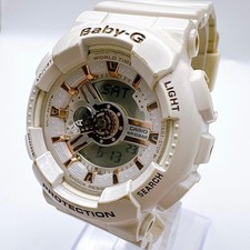 CASIO Baby-G 5338 White Gold Dial Women's Watch for sale online | eBay