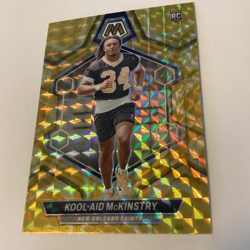 Kool-Aid McKinstry 2024 Panini Mosaic RC Reactive Yellow Prizm #341 Saints