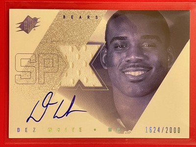 2000 SPx - Dez White #142 /2000 (AU, MEM, RC)