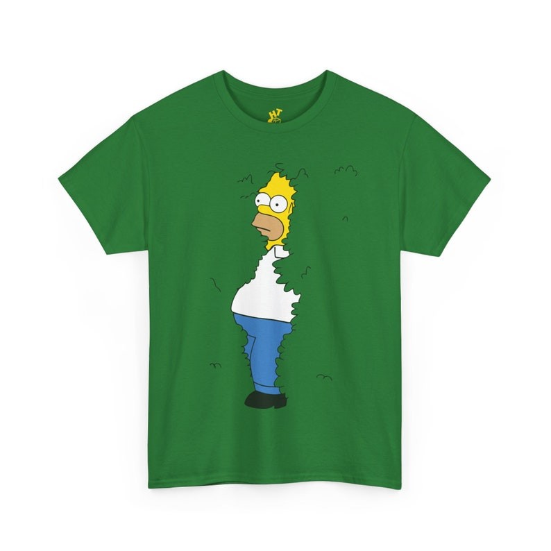 Homer Simpson meme T-shirt | Simpsons t-shirt | Homer Simpson into a bush