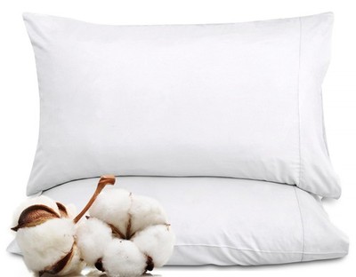 ROYALE LINENS 300 Thread Count 100% Long Staple Combed Standard, Bright White