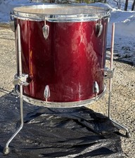 Tama Imperialstar 16x14 Floor Tom Drum Wine Red