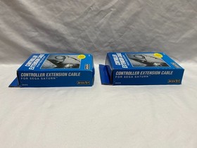 Sega Saturn Controller  Extension Cable Lot of 2 NEW in box