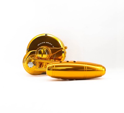 Maxel Reel Baitcast Rage PRO80L DARK GOLD (0019)