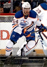 Jujhar Khaira 2015-16 Upper Deck Young Guns RC #456 Edmonton Oilers