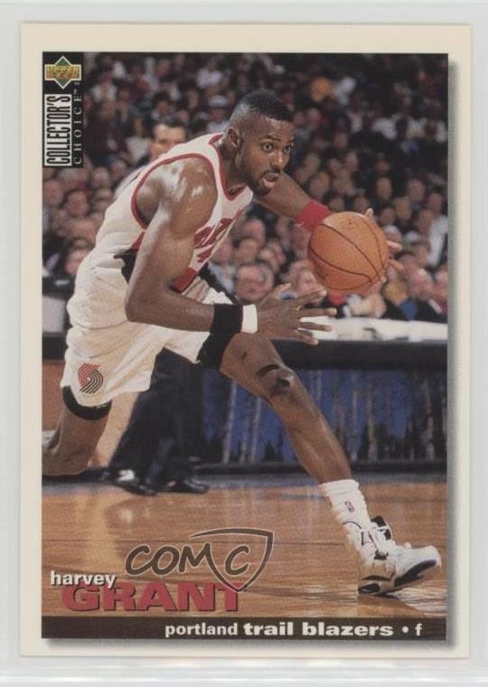 1995-96 Upper Deck Collector's Choice Harvey Grant #12 0qr0