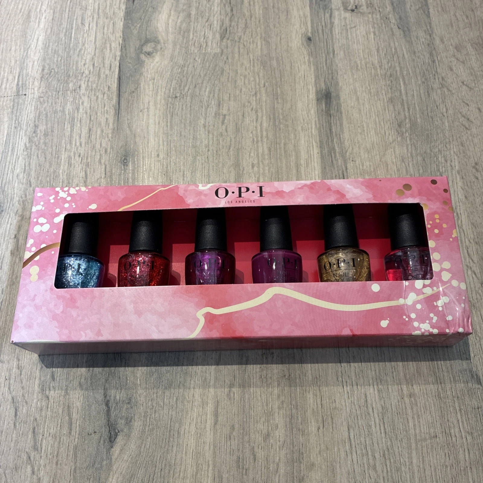 OPI Los Angeles NAIL LACQUER BERRY GLAM SET 6x15 ml