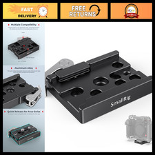 Quick Release Mount Plate Clamp for Arca-Type, Lightweight Camera Accessory