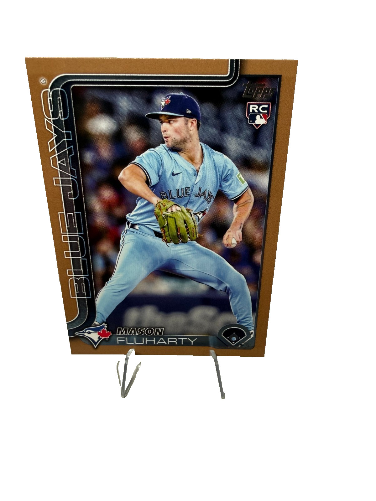 Mason Fluharty 2025 Topps Update Series Gold RC /2025 #US138 Blue Jays