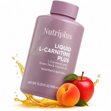 FARMASI NUTRIPLUS L-CARNITINE PLUS APPLE & PE...
