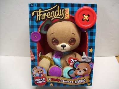 Thready Bear Interactive Plush   70+ Expressions- New FAST FREE SHIPPING!