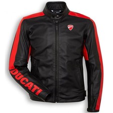 Ducati C4 Men Motorbike Racing Leather Jacket