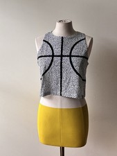 adidas Training Basketball Graphic Cropped Tank Women's Size S NWOT