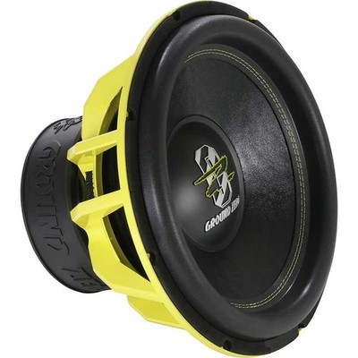 Ground Zero GZHW 38XSPL-D2 38 cm SPL Subwoofer 2000 WRMS at 2 x 2 Ohm 1 Piece
