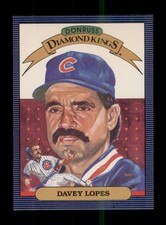 1986 DONRUSS DIAMOND KINGS #9 DAVEY LOPES CHICAGO CUBS