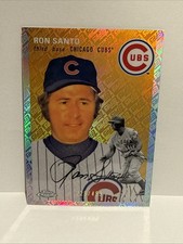 2023 TOPPS CHROME PLATINUM ANNIVERSARY RON SANTO TOPPS REFRACTOR CARD /499 Cubs