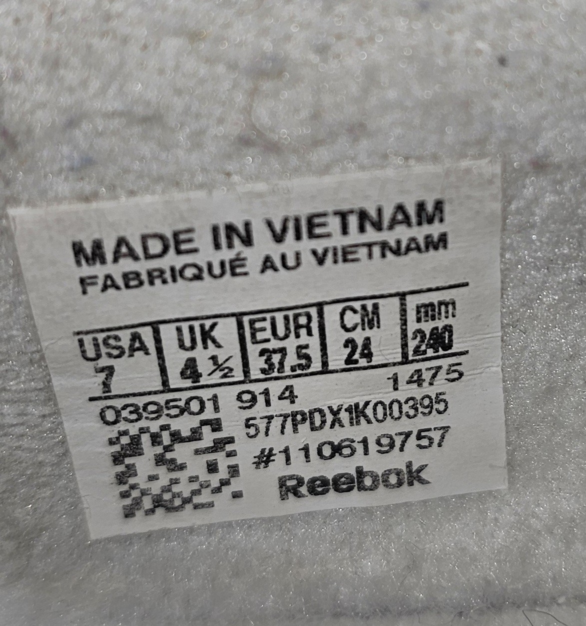 Reebok Classic Women's White Princess Aerobic Sneaker Women Size 7 thumbnail 5