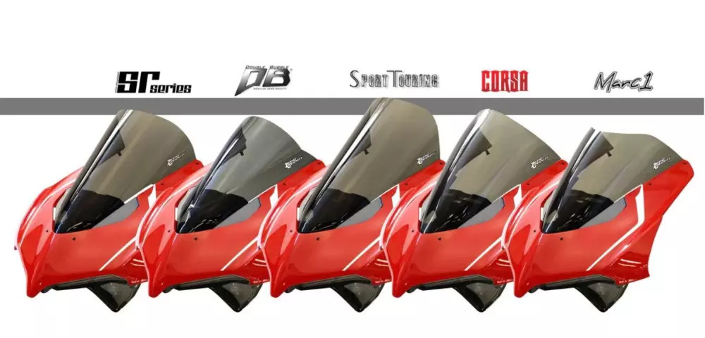 Bulle Corsa Zero Gravity d'ingénierie aérodynamique premium pour Ducati Panigale V4 S