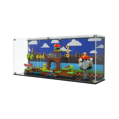 Acrylic Display Case for LEGO 21331 Sonic the Hedgehog - Green Hill Zone