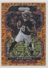 2021 Panini Prizm Rookie Orange Disco Prizm Kyle Pitts #341 0jk3