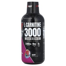 L-Carnitine 3000 Liquid Shots, Berry, 16 fl oz 473 ml 