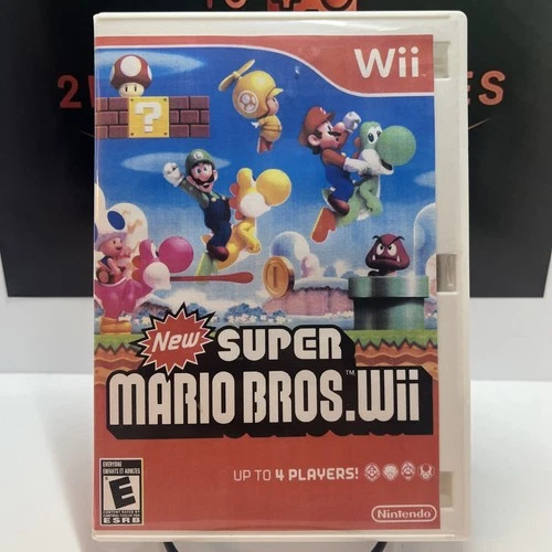 New Super Mario Bros (Nintendo Wii) - Disc Only- Tested/Working