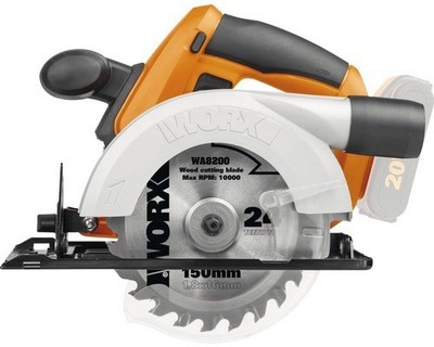 Worx WX529.9 Akku-Handkreissäge ohne Akku