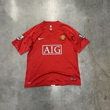 Manchester United Cristiano Ronaldo 2007/2008 Home Jersey Size Large