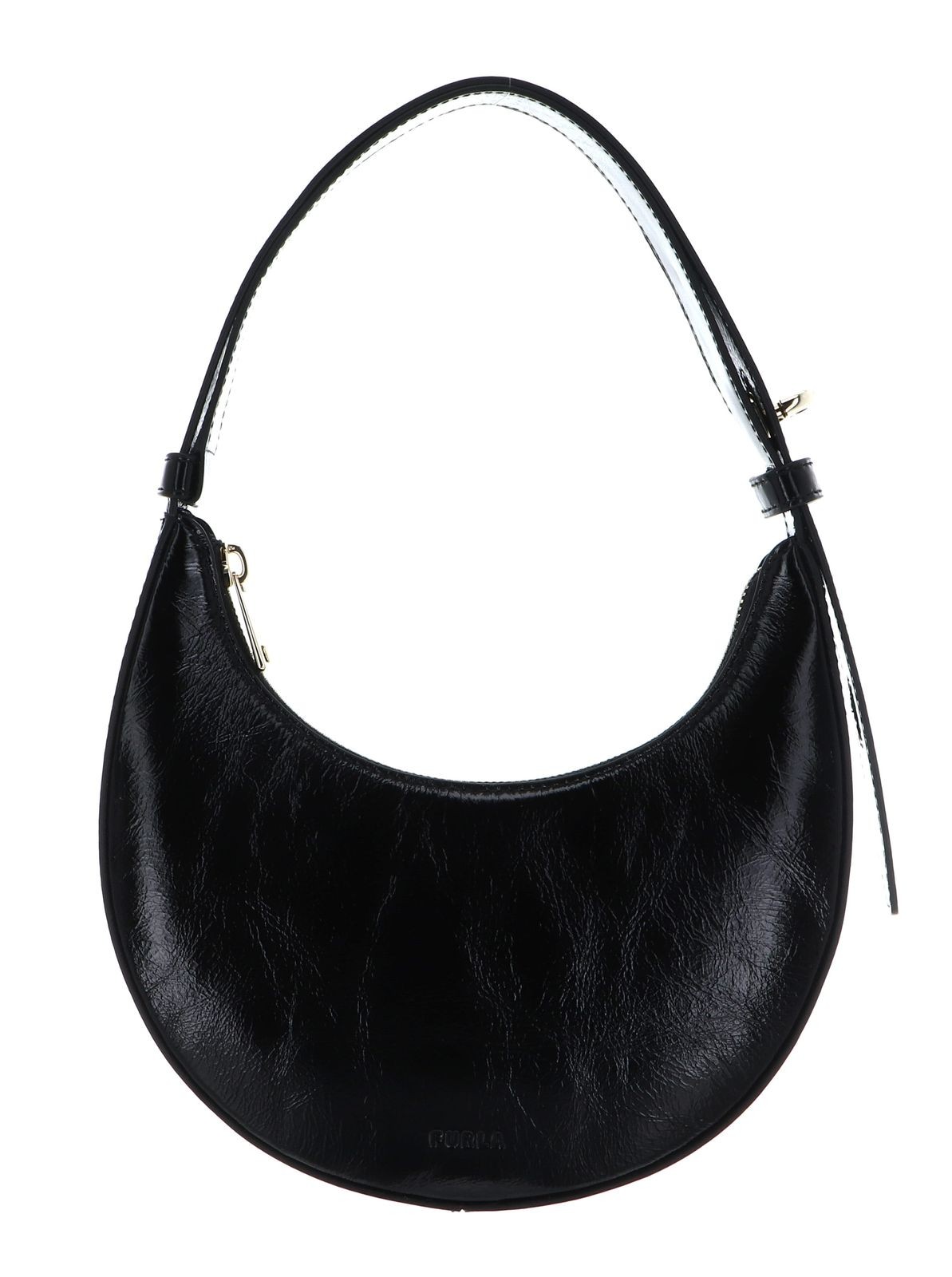 FURLA shoulder bag Delizia Mini Shoulder Bag Nero