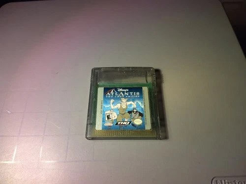 Disney's Atlantis: The Lost Empire (Nintendo GameBoy Color, 2001) - Cart Only