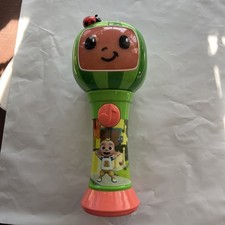 Cocomelon Sing Along Karaoke Microphone Lights Up 2021 Toddler Toy music Used