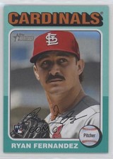 2024 Topps Heritage High Number SP Aqua Border Ryan Fernandez #702 1kn1