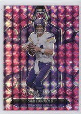 2024 Panini Mosaic Pink Camo Mosaic Prizm Sam Darnold #141 1eh5